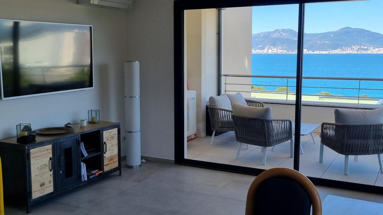 Superbe Appartement T3 Face Mer Baie Ajaccio Pietrosella Eksteriør bilde